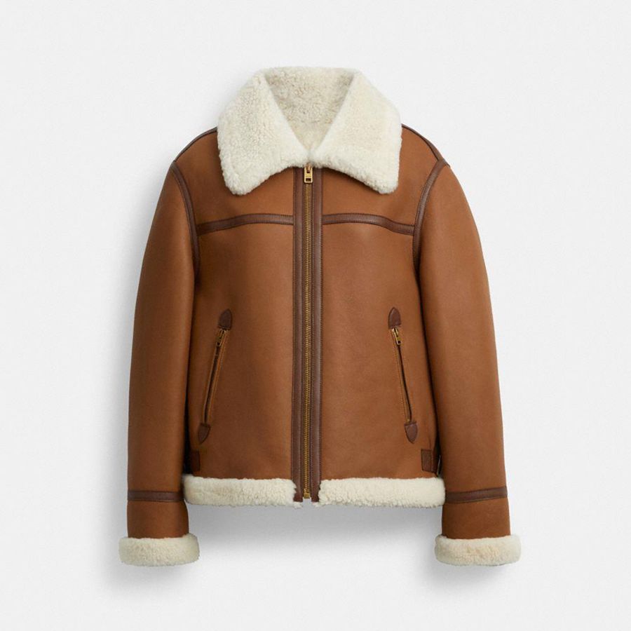Campera COACH Mujer Marrones | 5170AYFDM