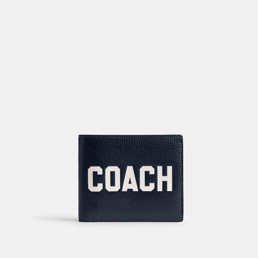 Cartera COACH Hombre Azul Marino | 5672PRVCK