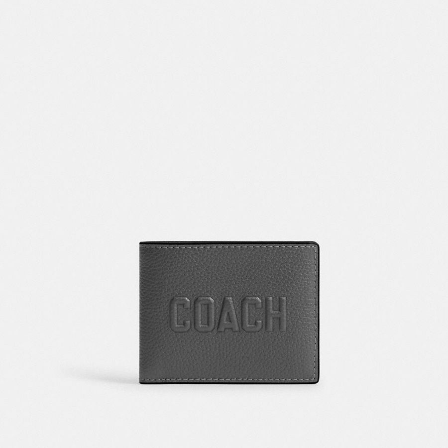 Cartera COACH Hombre Gris | 7426GUELR
