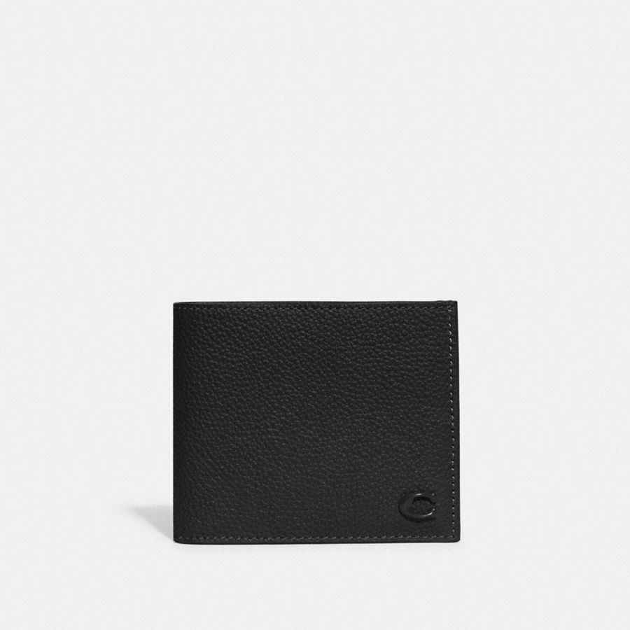 Cartera COACH Hombre Negras | 6829VYSMF