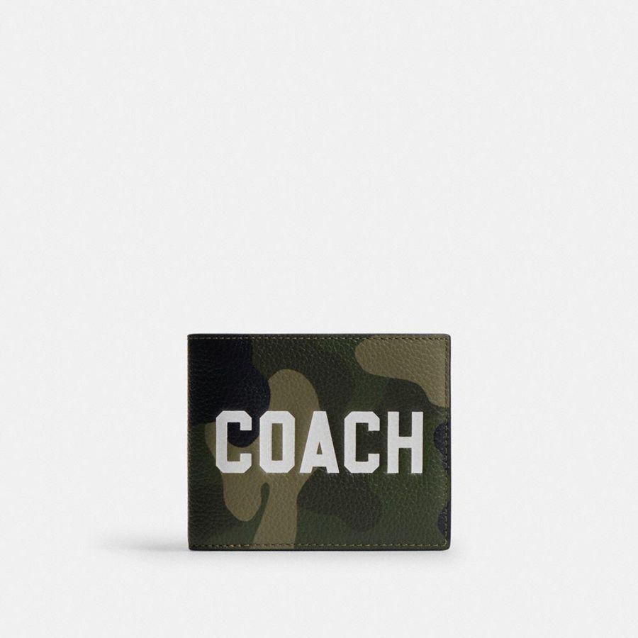 Cartera COACH Hombre Verde | 6837JOIRS