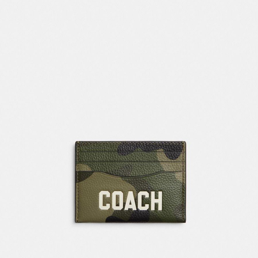 Cartera COACH Hombre Verde | 7319XYIGK