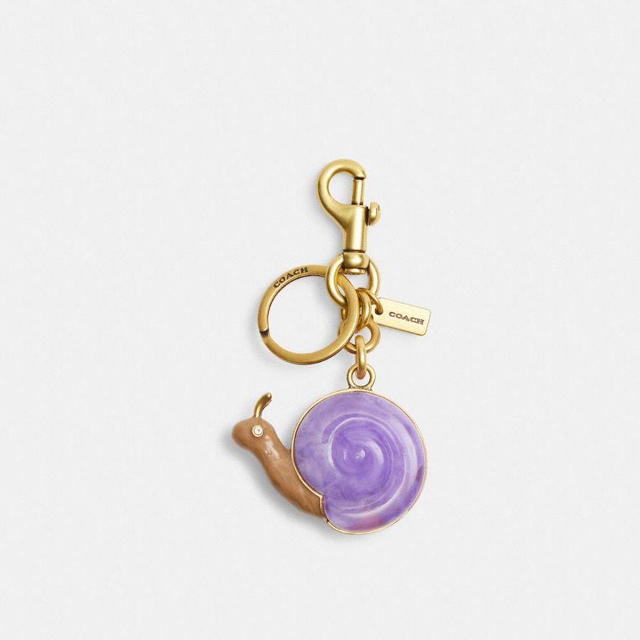 Charms COACH Mujer Doradas | 5183OHQWK