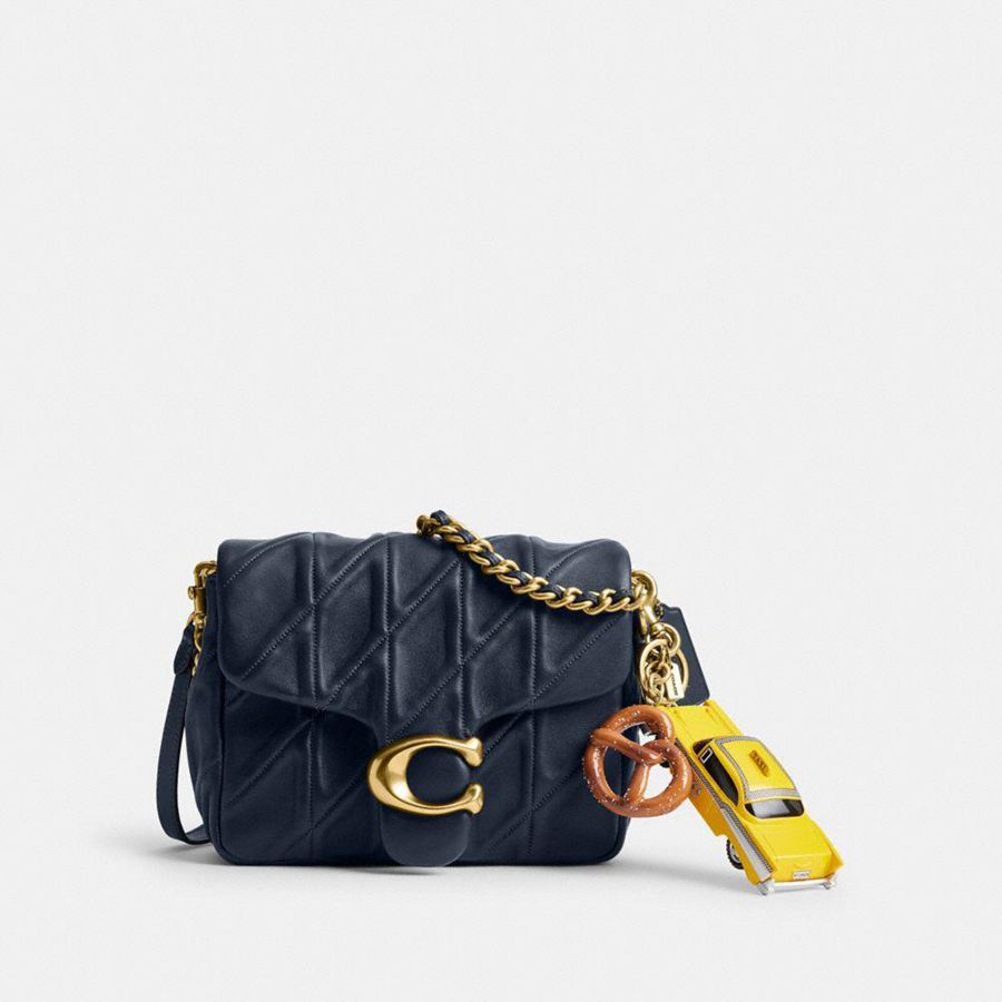 Charms COACH Mujer Doradas | 9562QAEMT