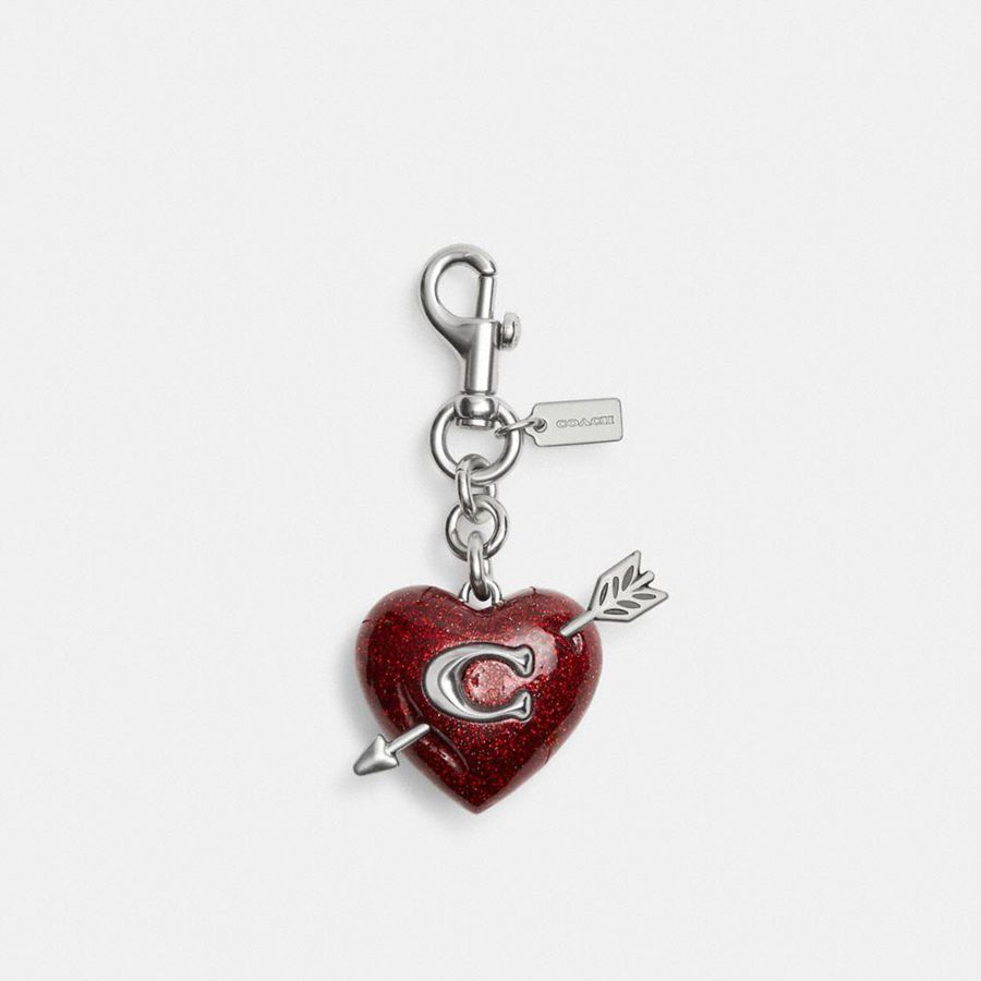 Charms COACH Mujer Plateadas | 3257WZHUV