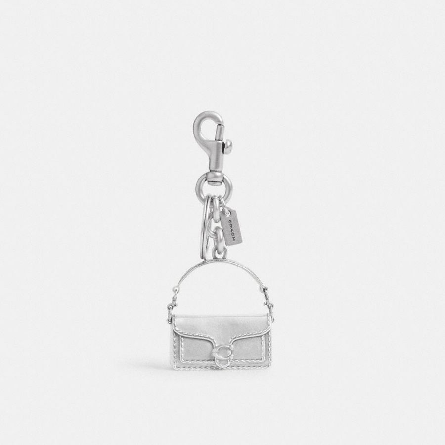 Charms COACH Mujer Plateadas | 3847TGSON