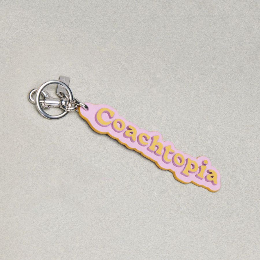 Charms COACH Mujer Rosas | 8705VDHTK