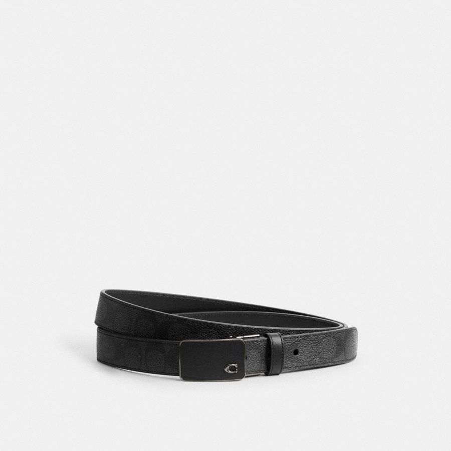 Cinturones COACH Hombre Gris | 2587IQHXC