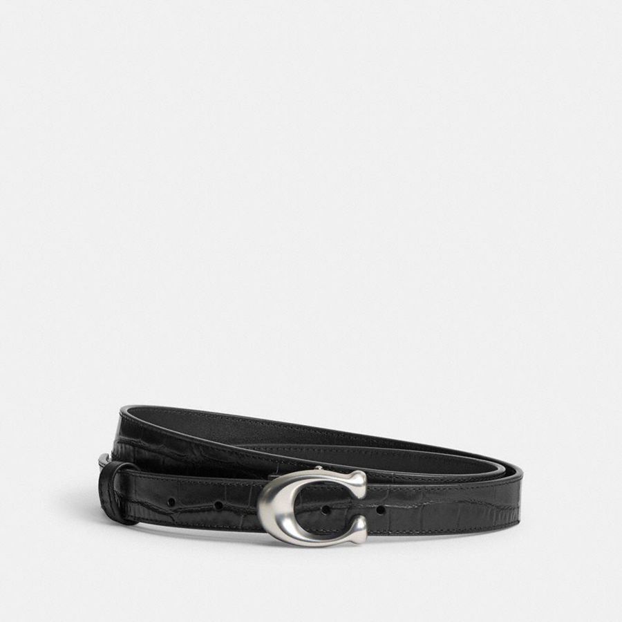 Cinturones COACH Mujer Negras | 2918ZVBYO