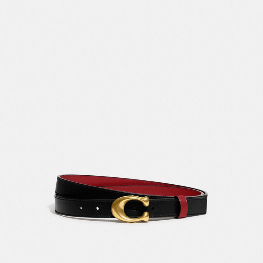 Cinturones COACH Mujer Negras | 7239YWEXR