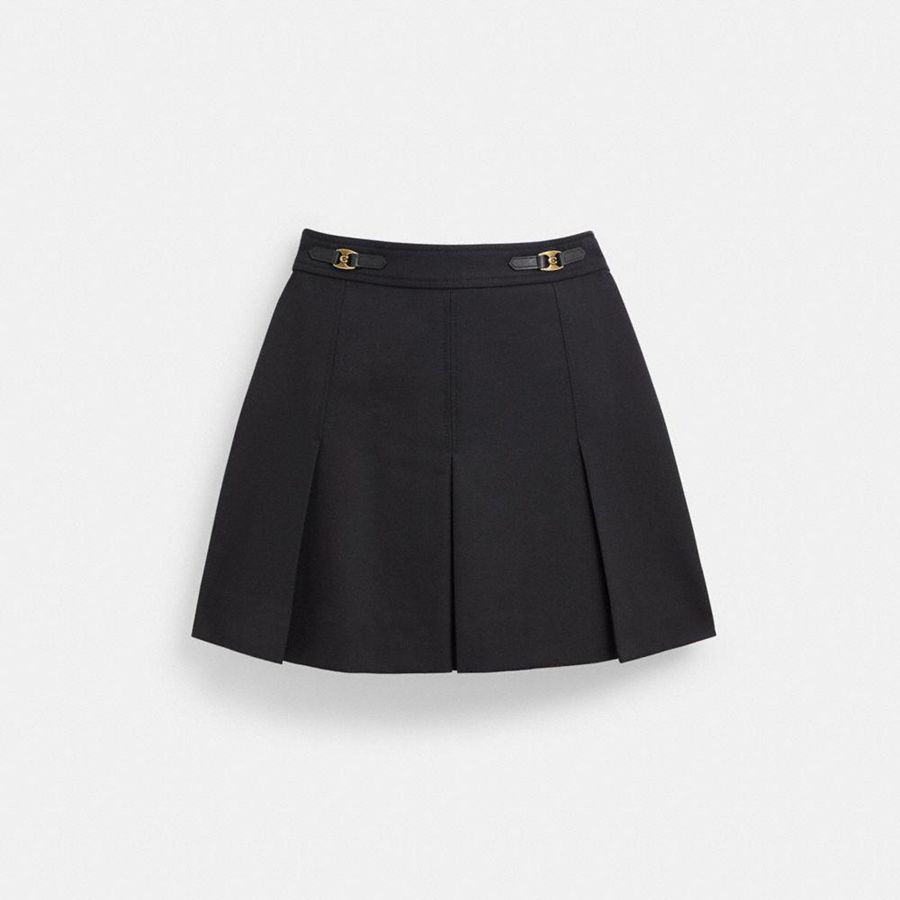 Falda COACH Mujer Negras | 0219MNBAP