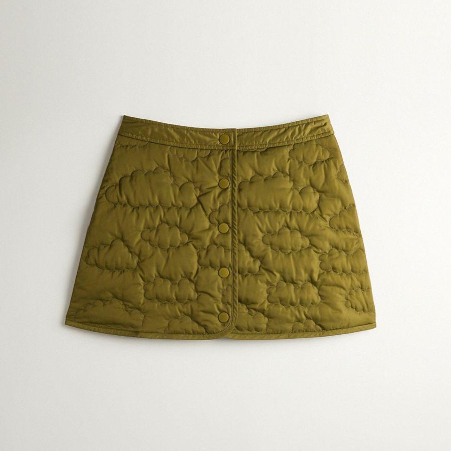 Falda COACH Mujer Verde Oliva | 2469KMYSC