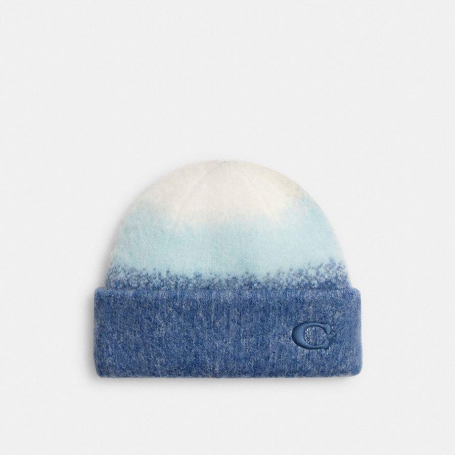 Gorro COACH Hombre Azules | 7531ARQNP