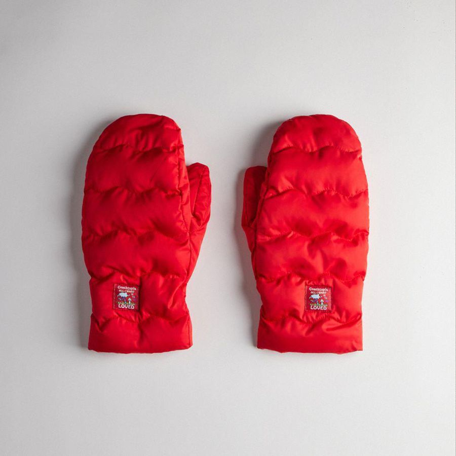 Guantes COACH Mujer Rojas | 1890LAZYT