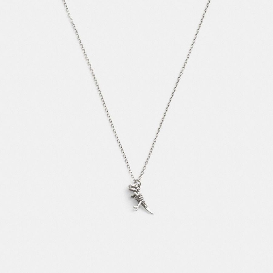 Joyas COACH Hombre Plateadas | 1539BVHCR