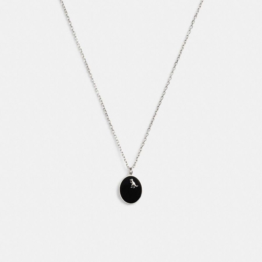 Joyas COACH Hombre Plateadas | 2614RKLIX
