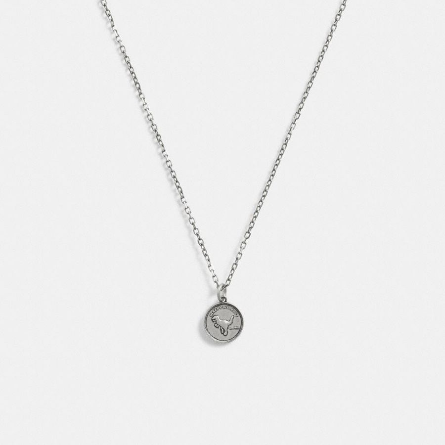 Joyas COACH Hombre Plateadas | 4579AUCQD