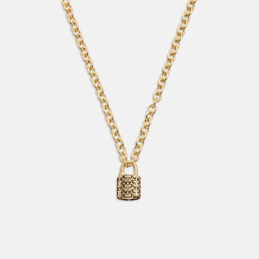 Joyas COACH Mujer Doradas | 0186CJPBE