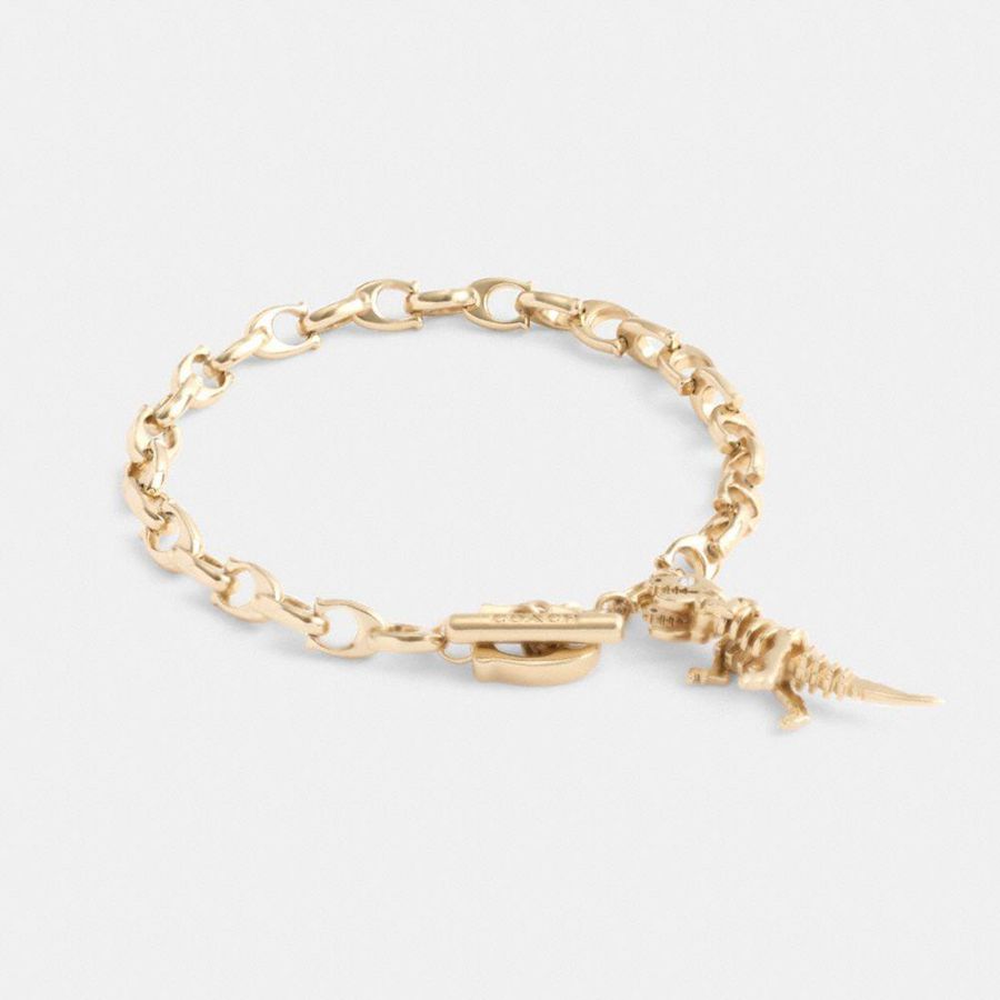 Joyas COACH Mujer Doradas | 0648XSVDO