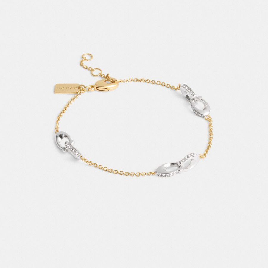Joyas COACH Mujer Doradas | 1304GYAPX
