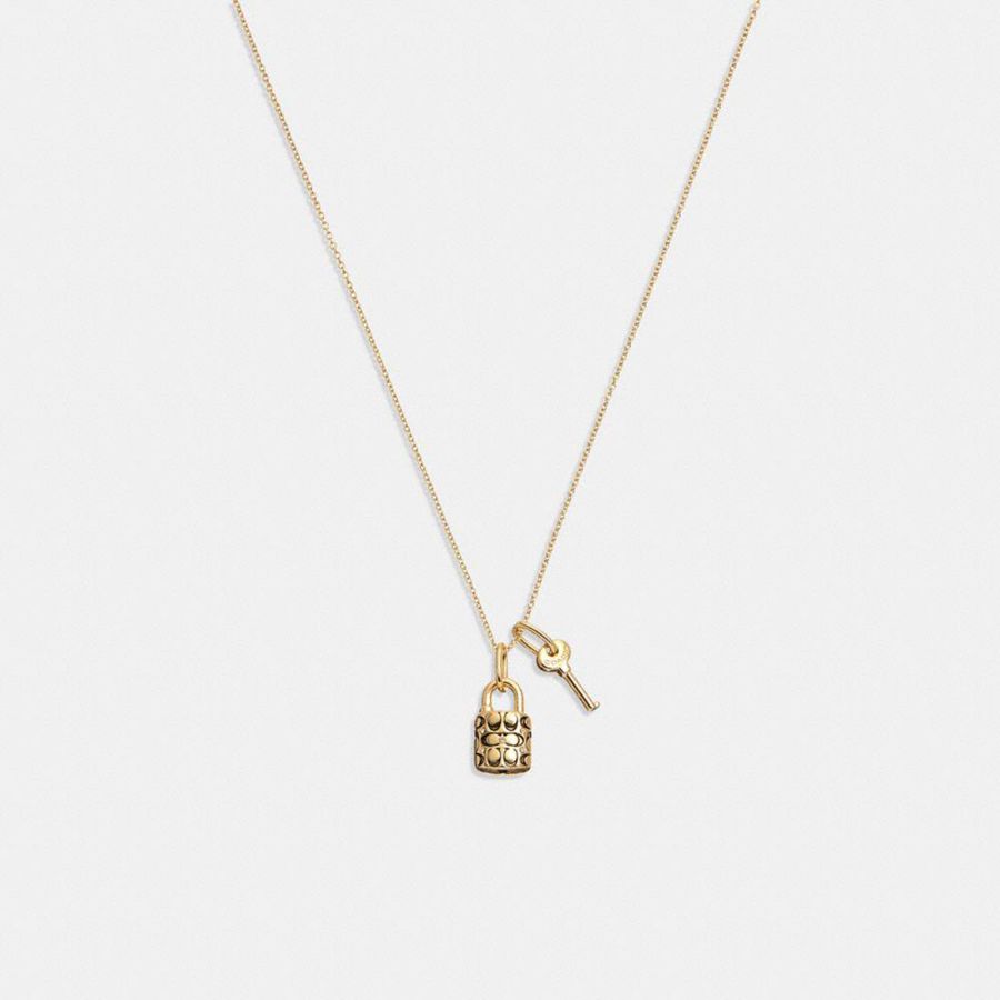 Joyas COACH Mujer Doradas | 2078CIREB