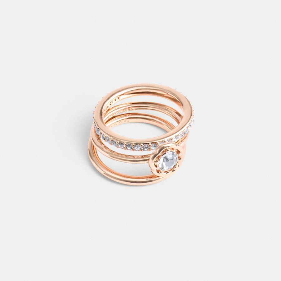 Joyas COACH Mujer Doradas | 3674XNWAL