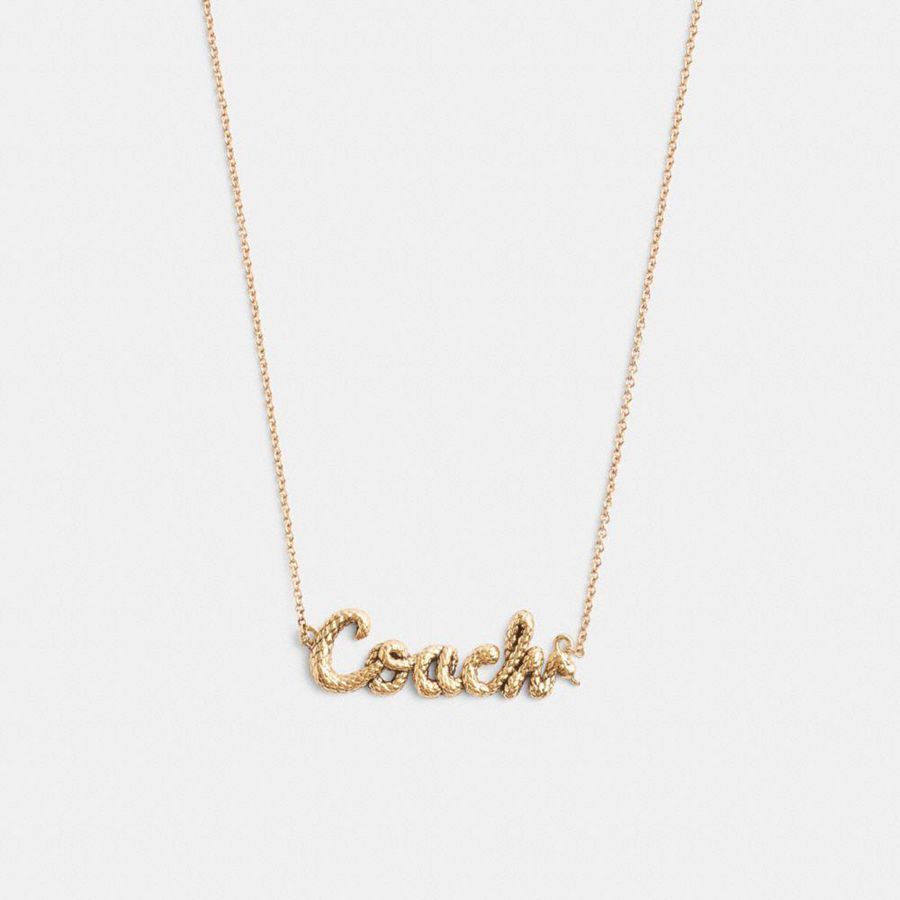 Joyas COACH Mujer Doradas | 4132VTRLD