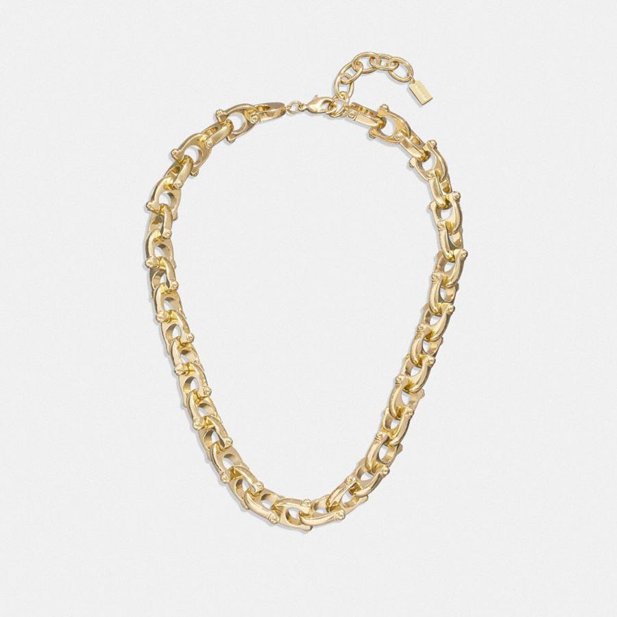 Joyas COACH Mujer Doradas | 4893DNSFY