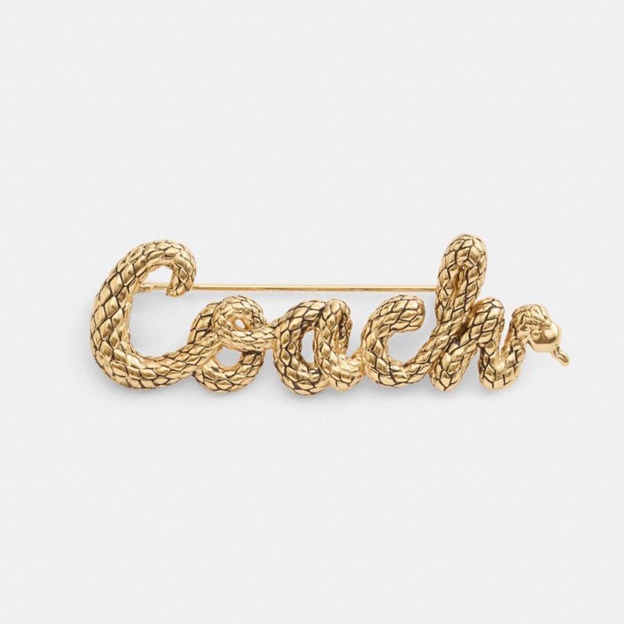 Joyas COACH Mujer Doradas | 5821GVFRM
