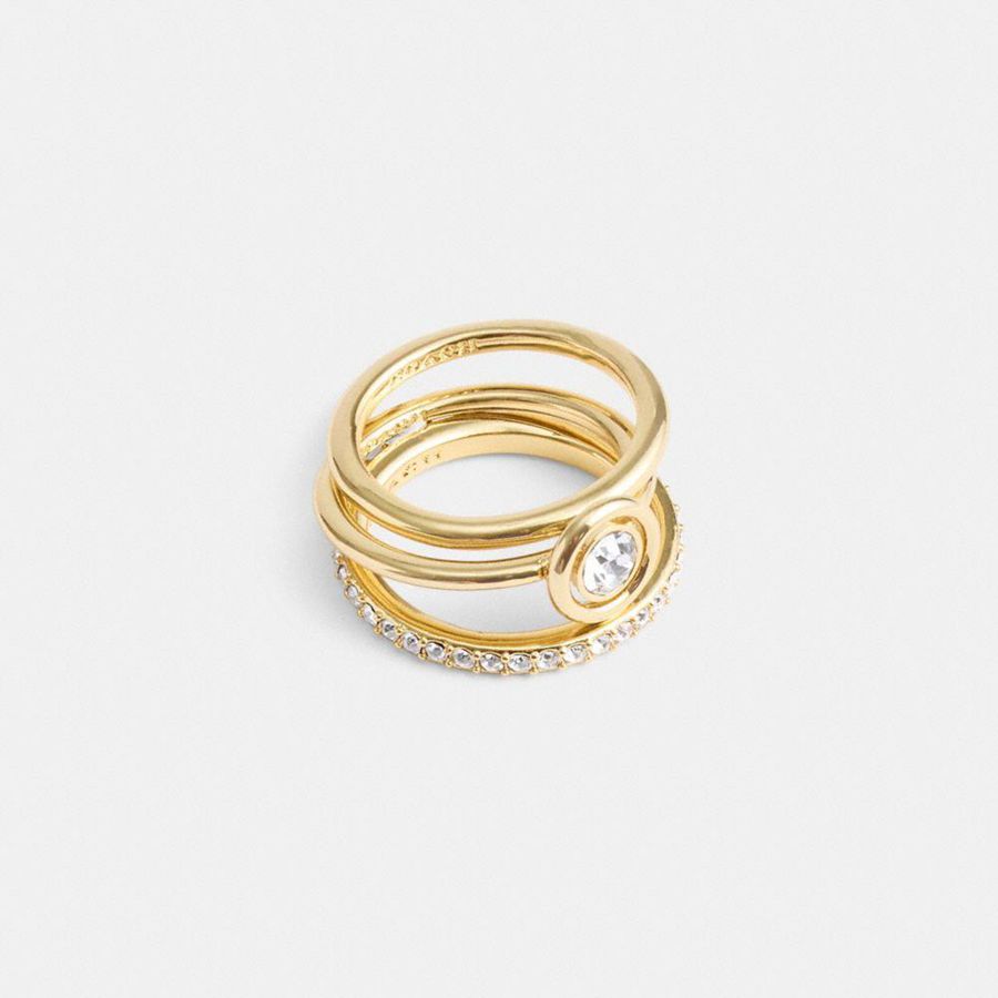 Joyas COACH Mujer Doradas | 5920GMXLF