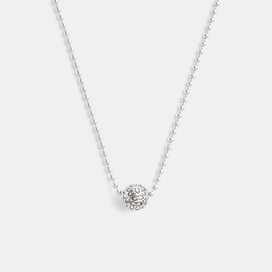 Joyas COACH Mujer Plateadas | 0428KRIFN