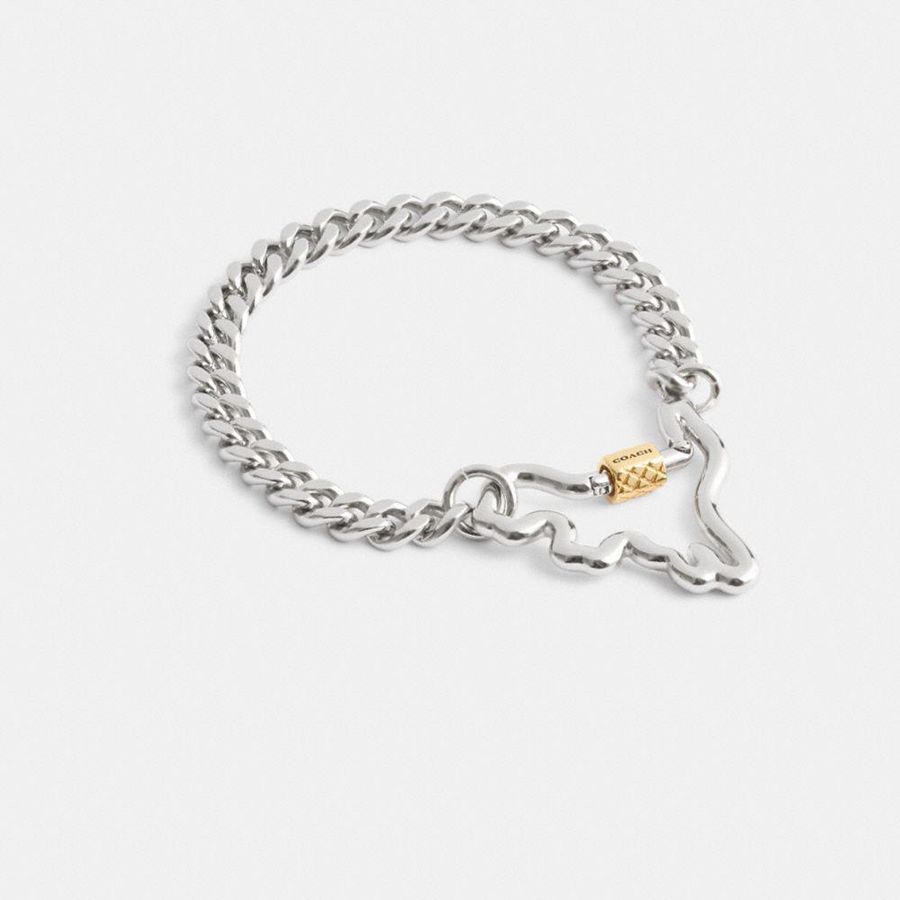 Joyas COACH Mujer Plateadas | 0723GNMED