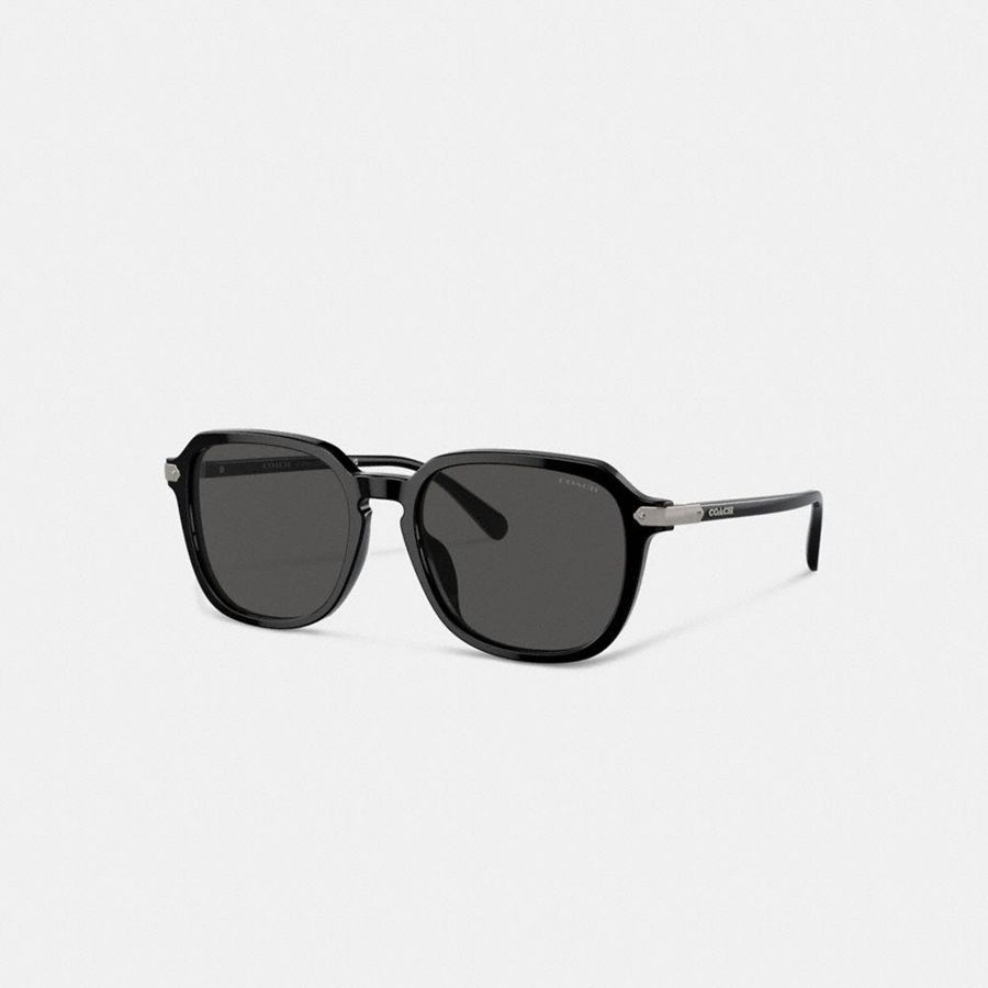 Lentes de Sol COACH Hombre Negras | 1792HBSMK