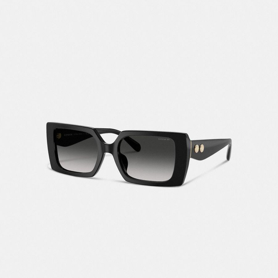 Lentes de Sol COACH Mujer Negras | 9306UAHFV