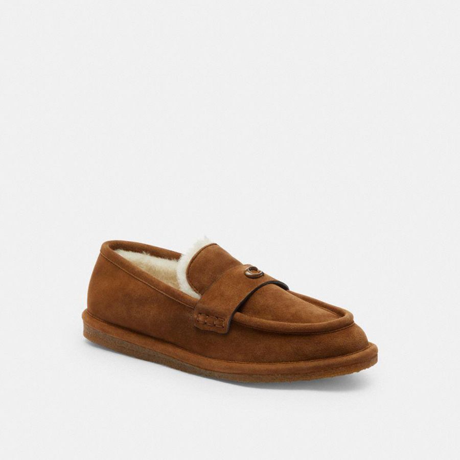Mocasines COACH Mujer Marrones | 1649CWYBX