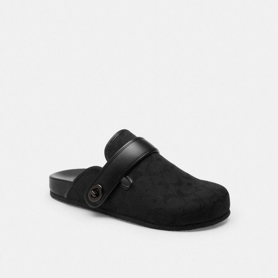Mocasines COACH Mujer Negras | 5796REVSU