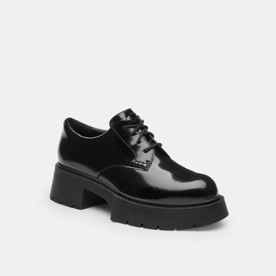 Mocasines COACH Mujer Negras | 9720OABSJ