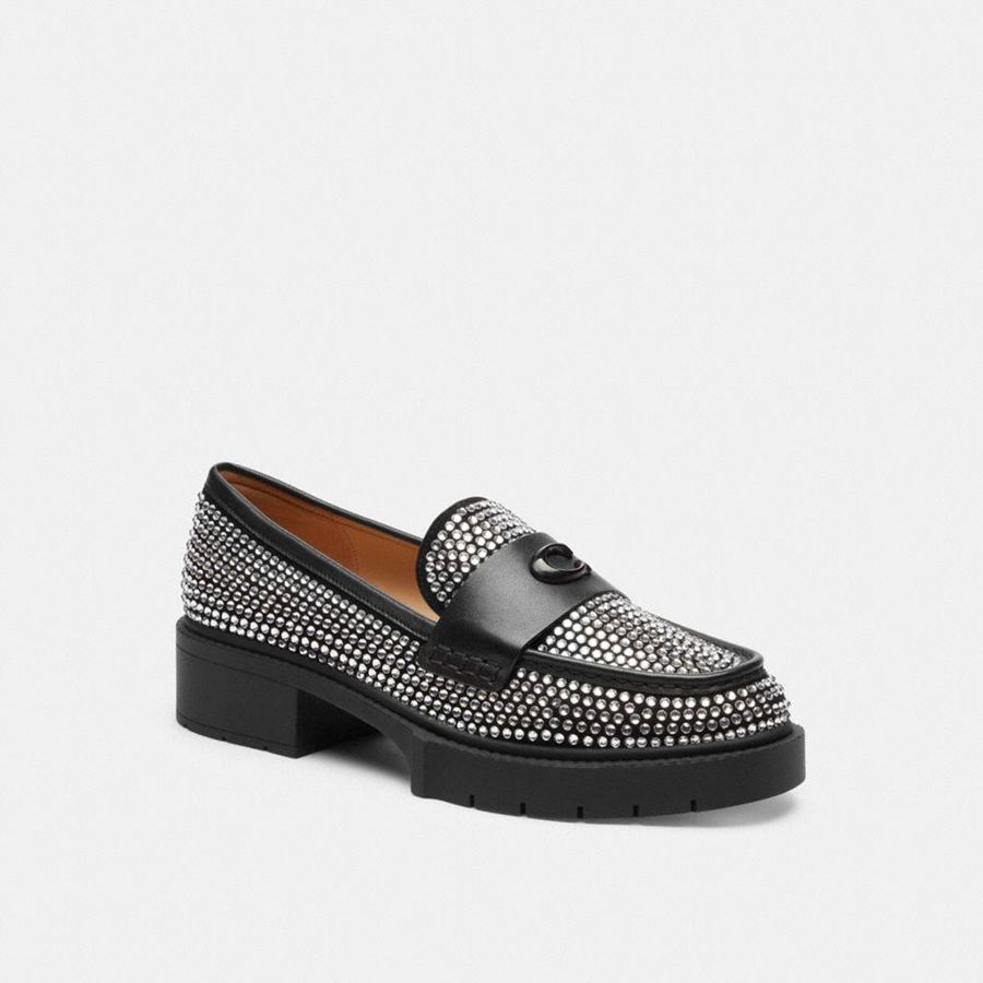 Mocasines COACH Mujer Plateadas | 1432AZYRM