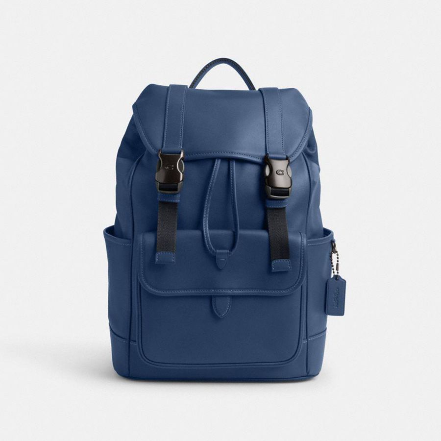 Mochila COACH Hombre Azules | 4530IQWRV