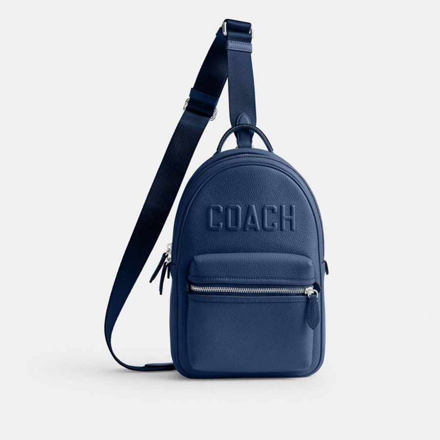 Mochila COACH Hombre Azules | 5236WYECH