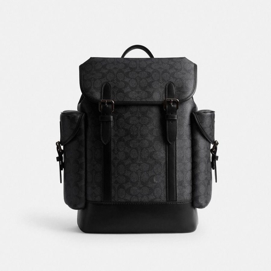 Mochila COACH Hombre Gris | 6740FZVNK