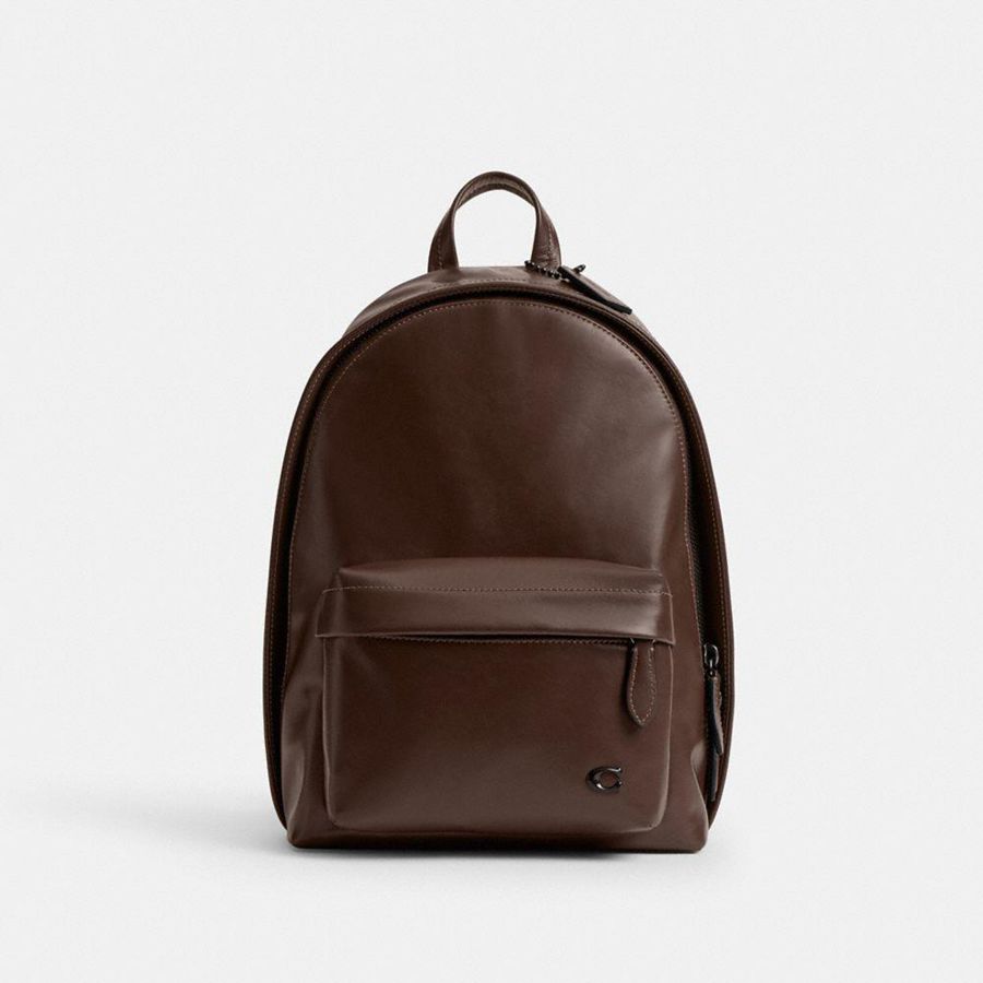 Mochila COACH Hombre Marrones | 7358HEQTJ