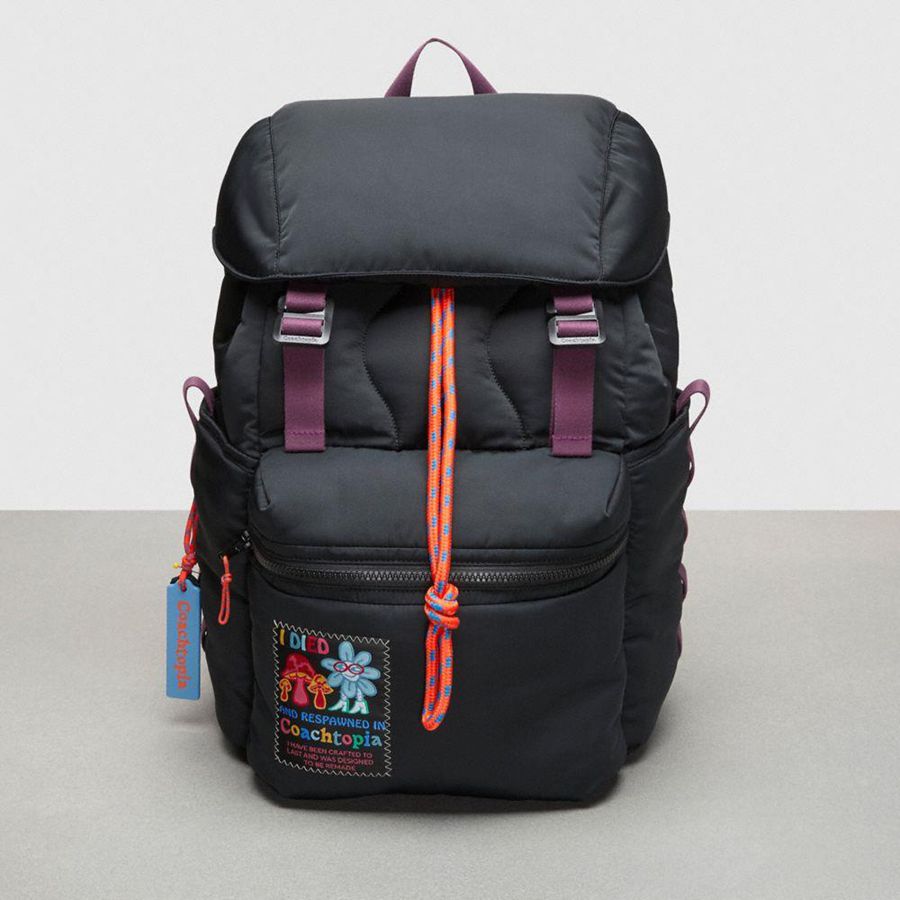 Mochila COACH Hombre Negras | 0834RTXDO