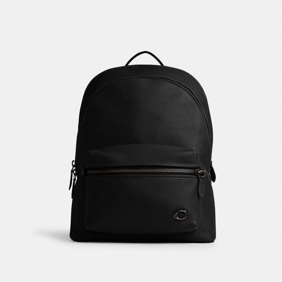 Mochila COACH Hombre Negras | 4368VYKMP