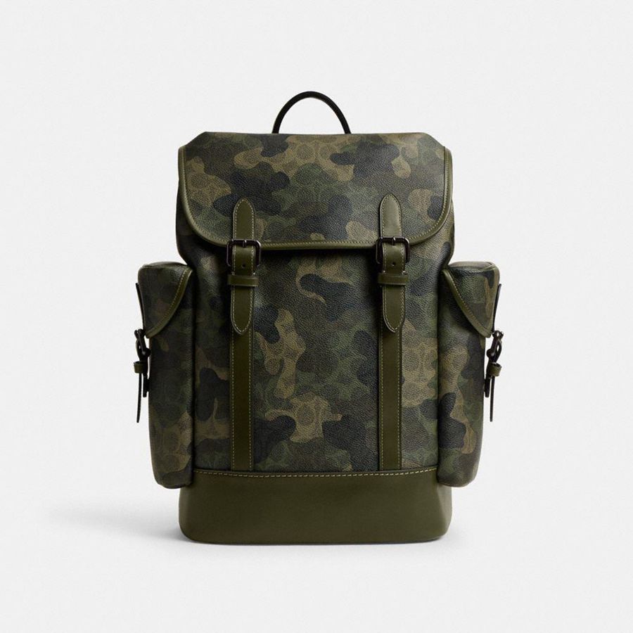 Mochila COACH Hombre Verde | 1946ZTUHP