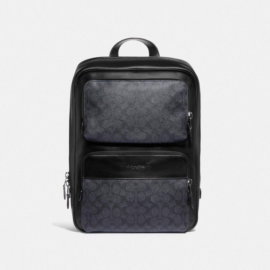 Mochila COACH Mujer Negras | 6742RWALG