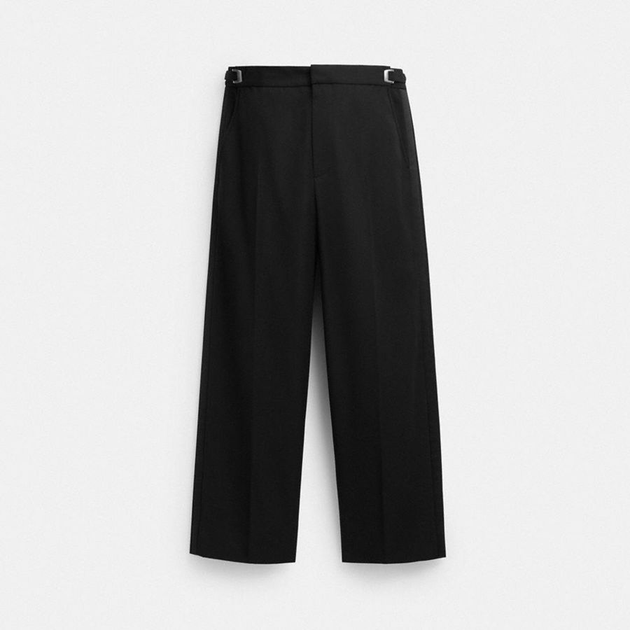 Pantalon COACH Hombre Negras | 6834VERIL