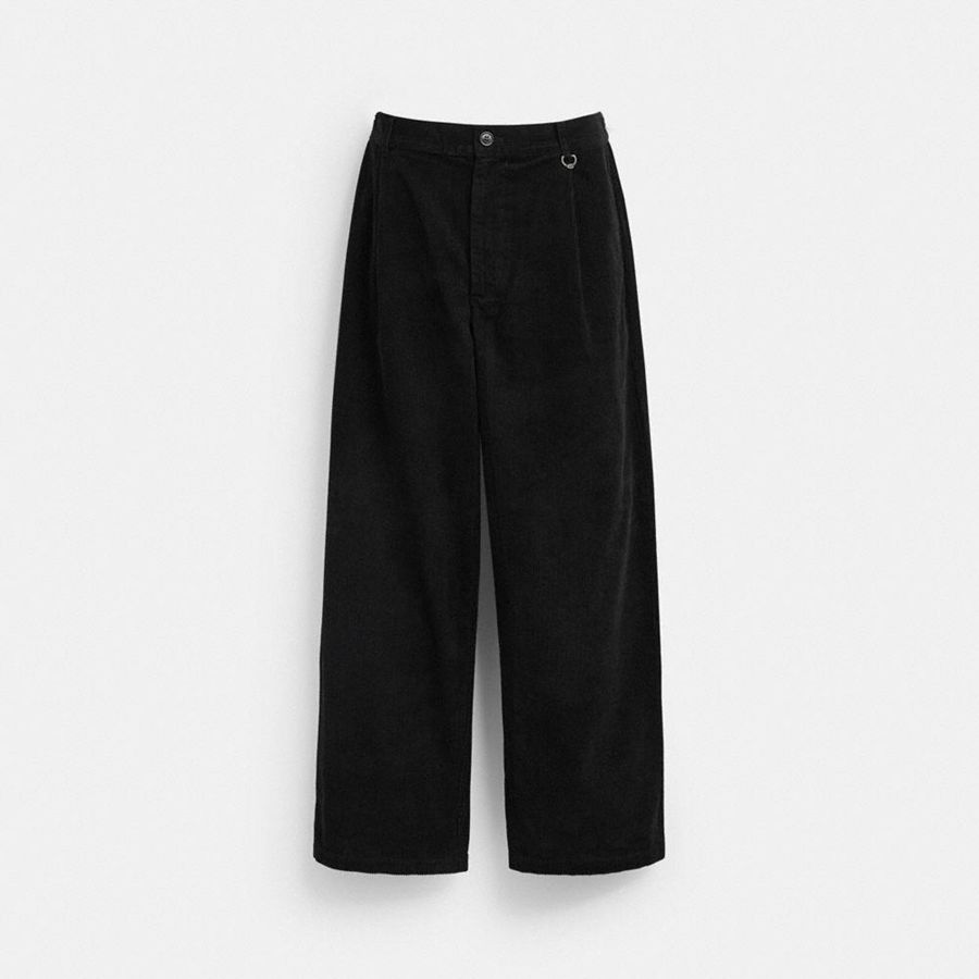 Pantalon COACH Hombre Negras | 7301WHMPN