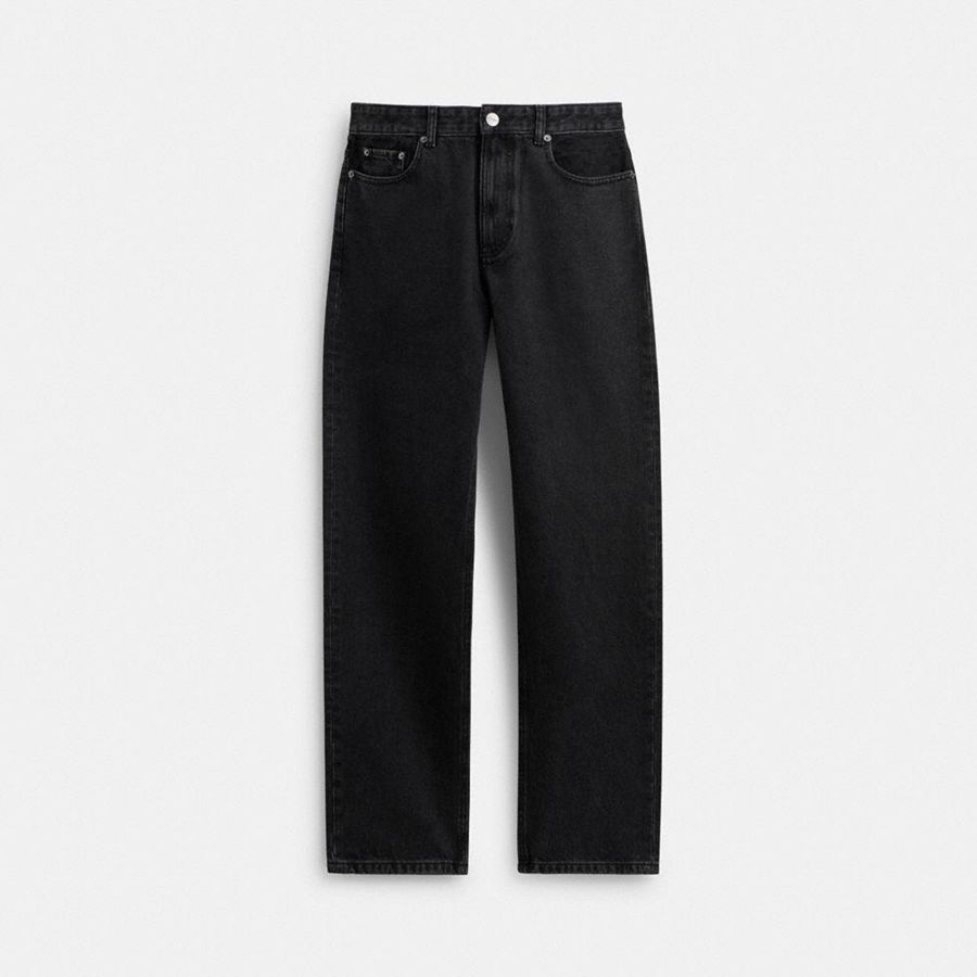 Pantalon COACH Hombre Negras | 9823PIWOJ