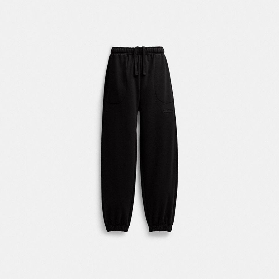 Pantalon COACH Mujer Negras | 0742AGDML
